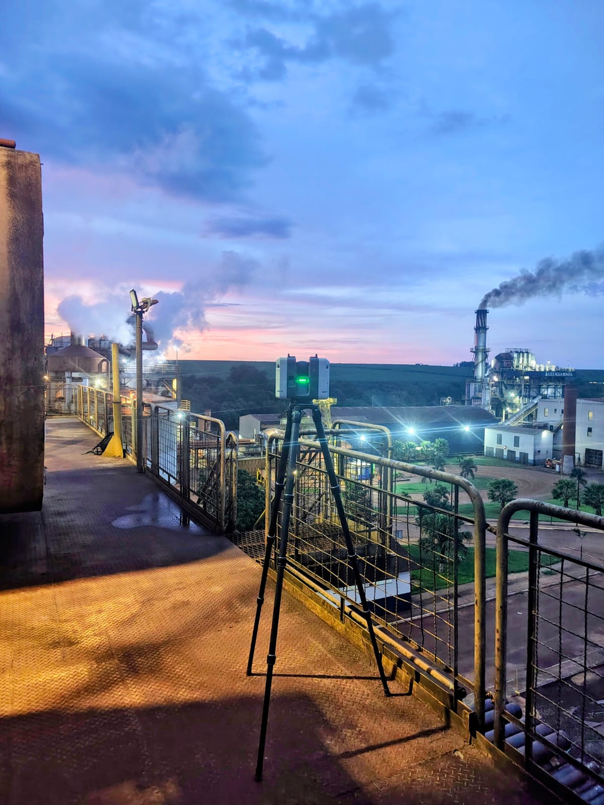 Digital twin de ativo industrial